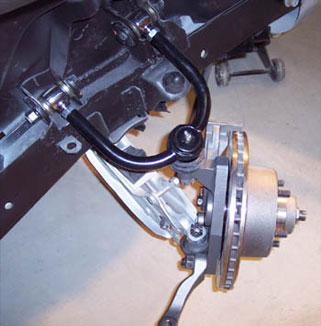 revised front suspension