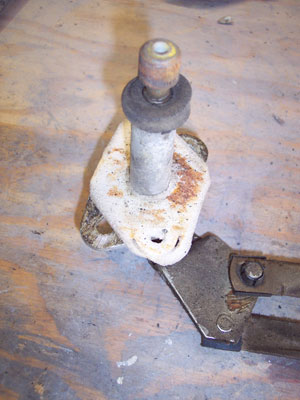 old wiper pivot